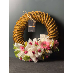 El Yapımı Hasır Kapı Süsü - No.: 1